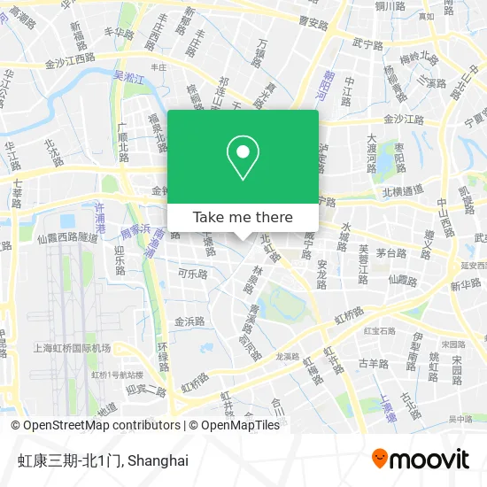 虹康三期-北1门 map