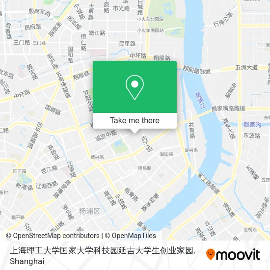 上海理工大学国家大学科技园延吉大学生创业家园 map