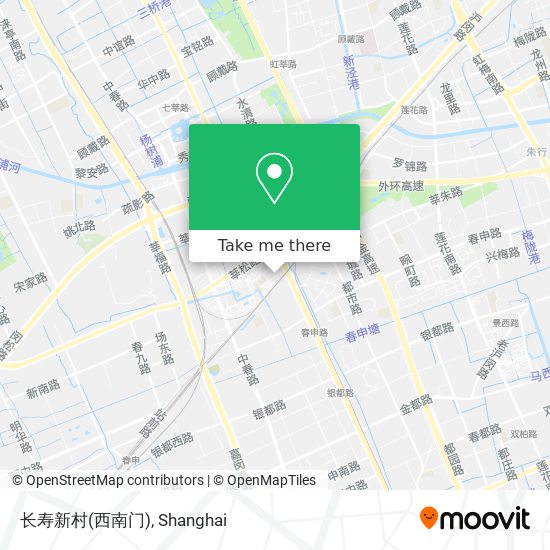 长寿新村(西南门) map