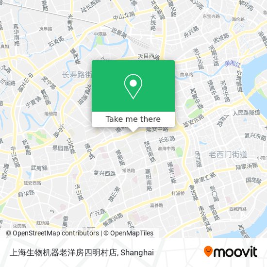 上海生物机器老洋房四明村店 map