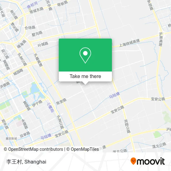 李王村 map