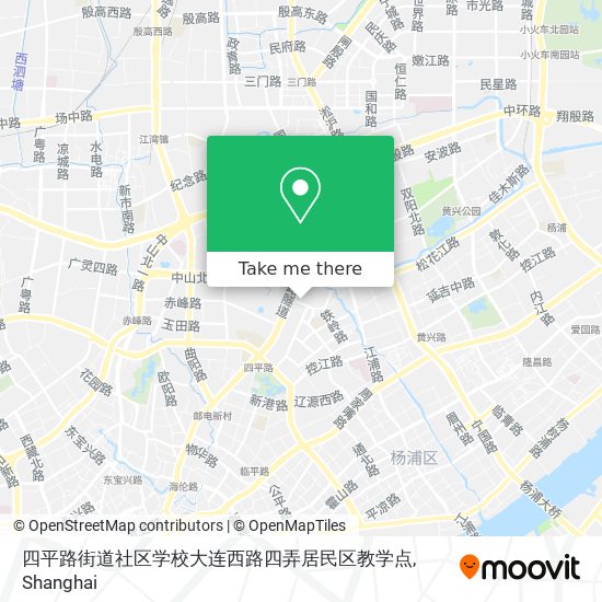 四平路街道社区学校大连西路四弄居民区教学点 map