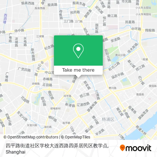 四平路街道社区学校大连西路四弄居民区教学点 map