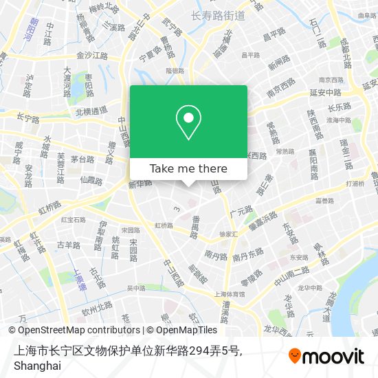 上海市长宁区文物保护单位新华路294弄5号 map