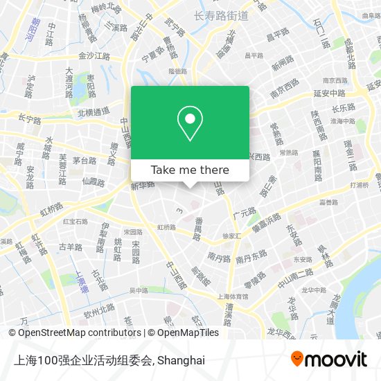 上海100强企业活动组委会 map