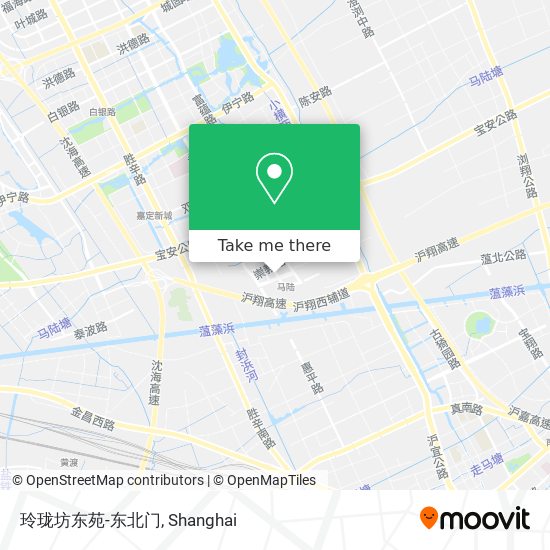 玲珑坊东苑-东北门 map
