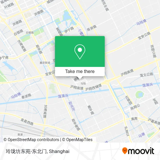 玲珑坊东苑-东北门 map