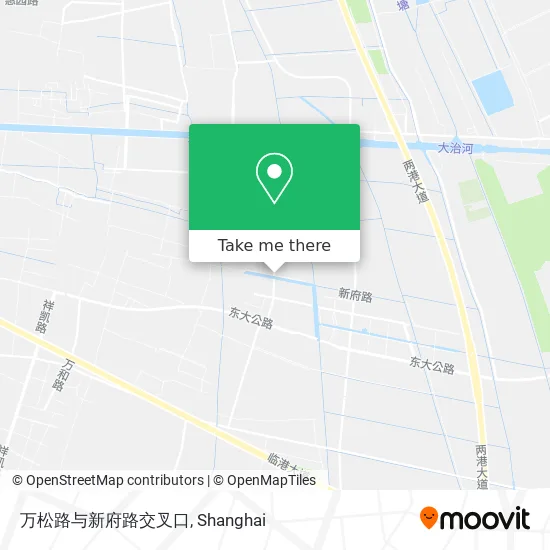 万松路与新府路交叉口 map