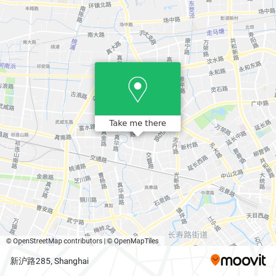新沪路285 map
