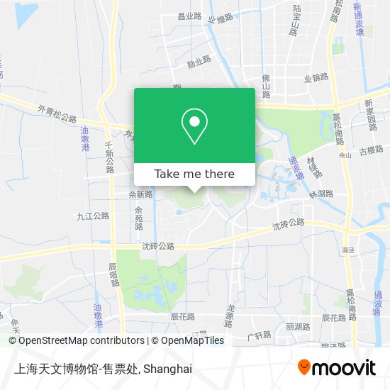 上海天文博物馆-售票处 map
