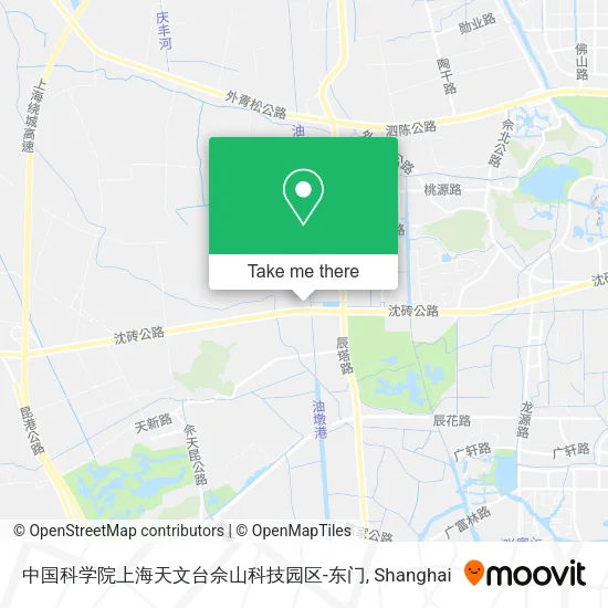 中国科学院上海天文台佘山科技园区-东门 map