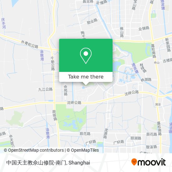 中国天主教佘山修院-南门 map