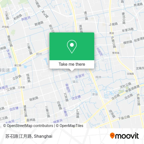 苏召路江月路 map