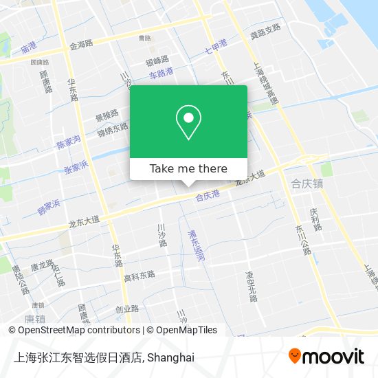 上海张江东智选假日酒店 map
