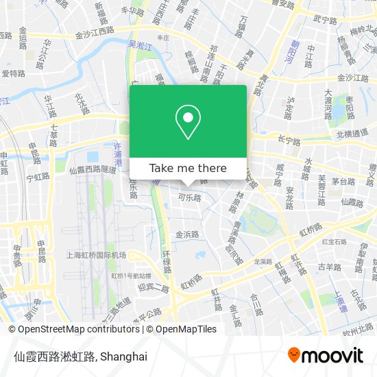 仙霞西路淞虹路 map