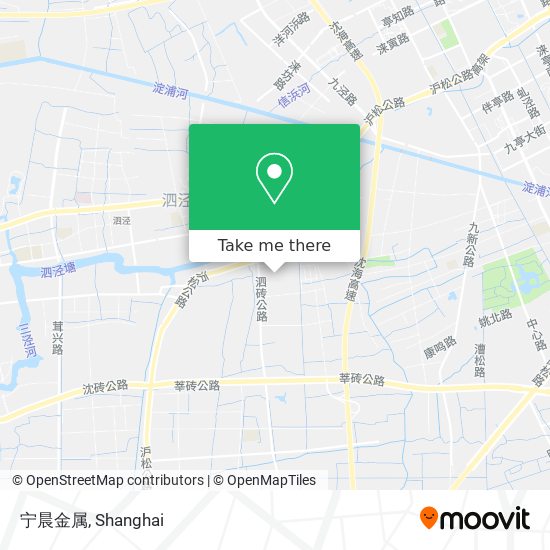 宁晨金属 map