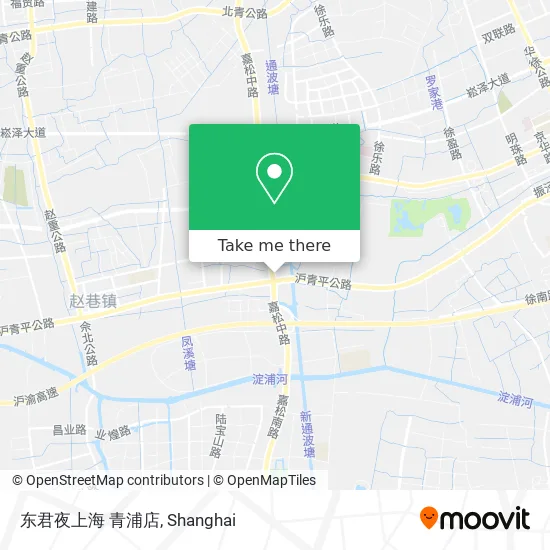 东君夜上海 青浦店 map