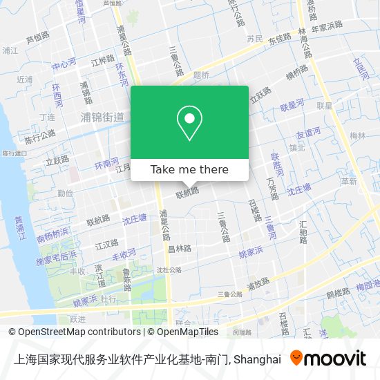 上海国家现代服务业软件产业化基地-南门 map