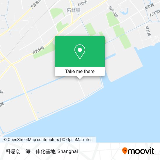 科思创上海一体化基地 map