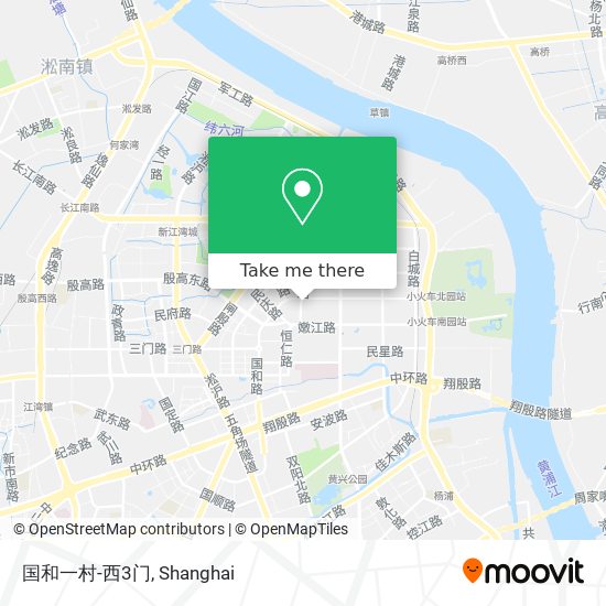 国和一村-西3门 map