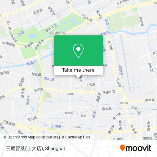 三顾冒菜(上大店) map