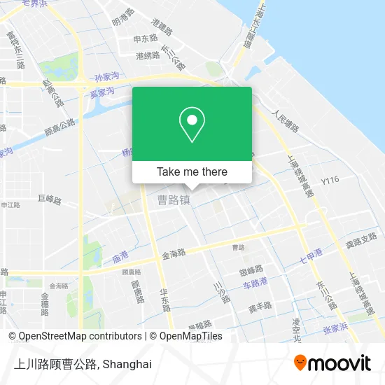 上川路顾曹公路 map