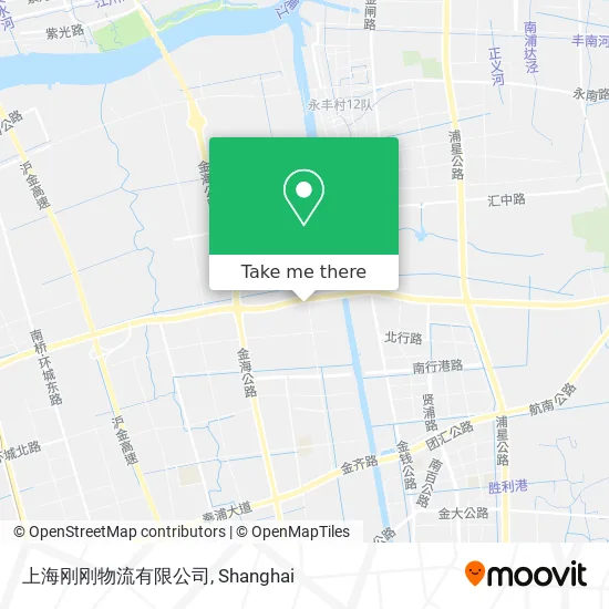 上海刚刚物流有限公司 map