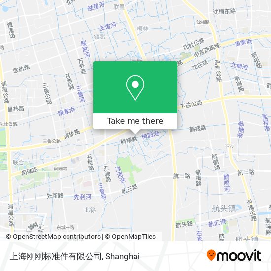 上海刚刚标准件有限公司 map