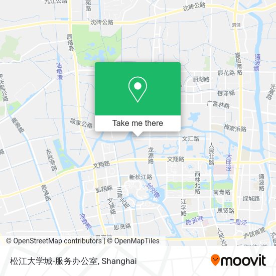 松江大学城-服务办公室 map