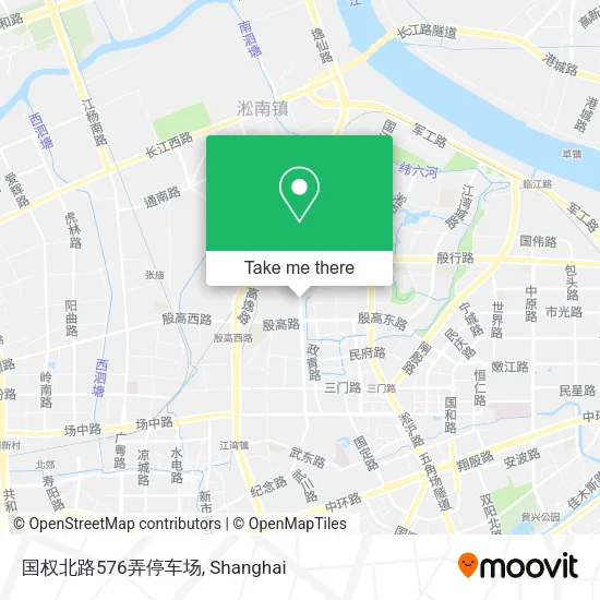 国权北路576弄停车场 map