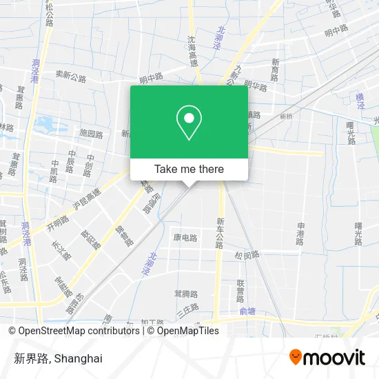 新界路 map
