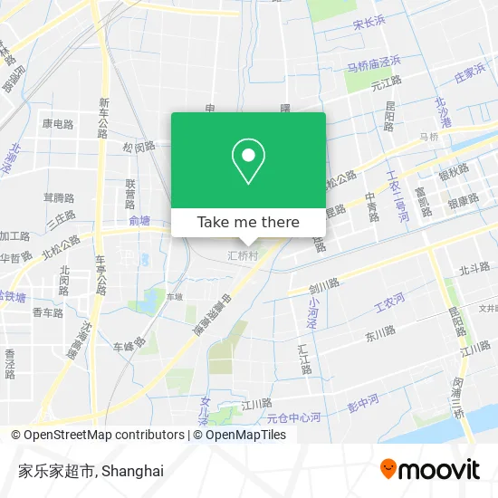 家乐家超市 map