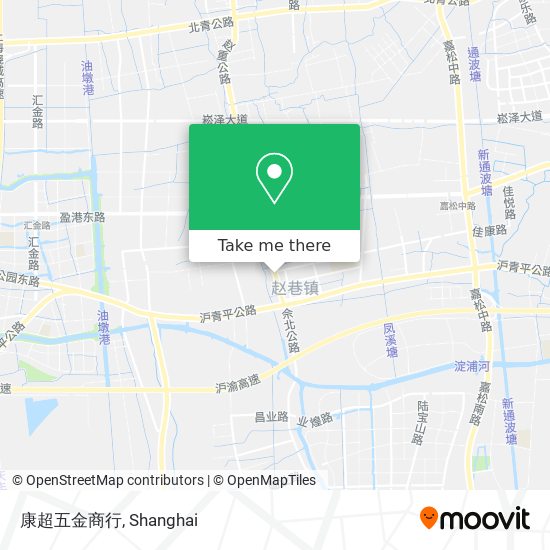 康超五金商行 map