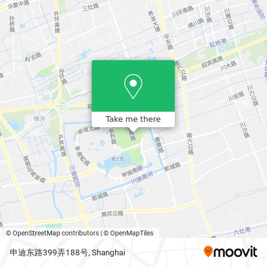 申迪东路399弄188号 map