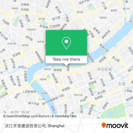 滨江开发建设投资公司 map