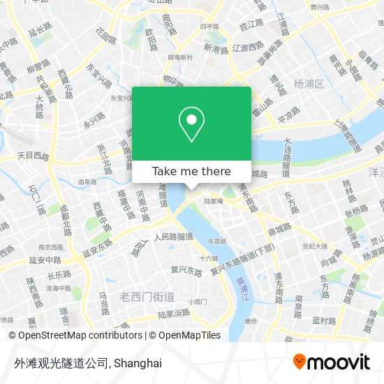 外滩观光隧道公司 map