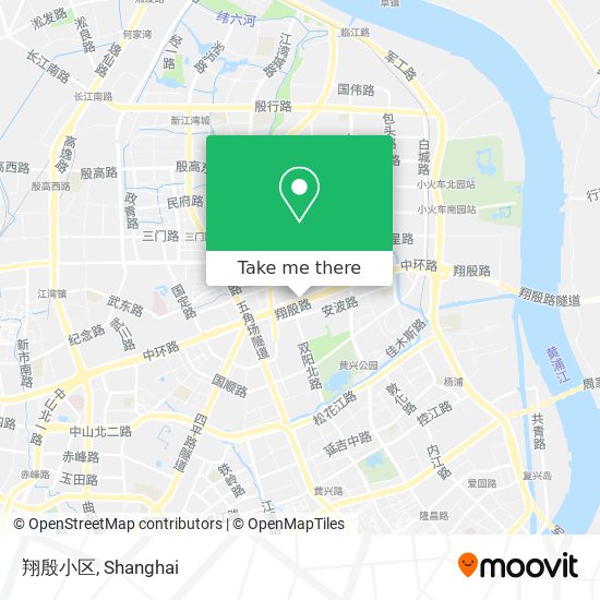 翔殷小区 map