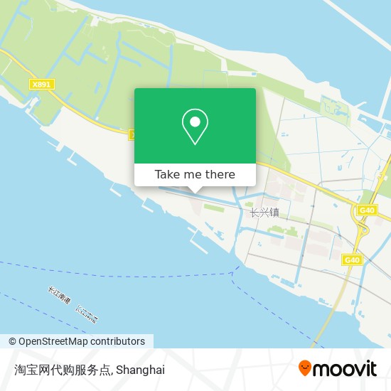 淘宝网代购服务点 map