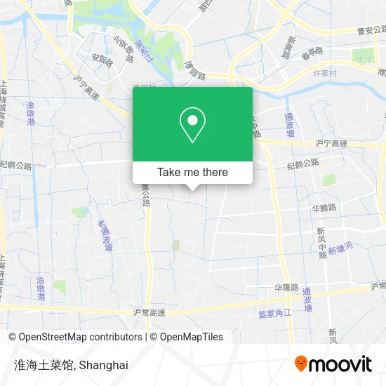 淮海土菜馆 map