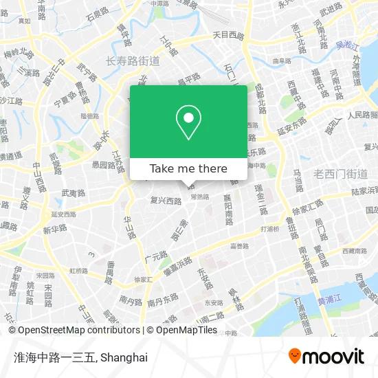 淮海中路一三五 map