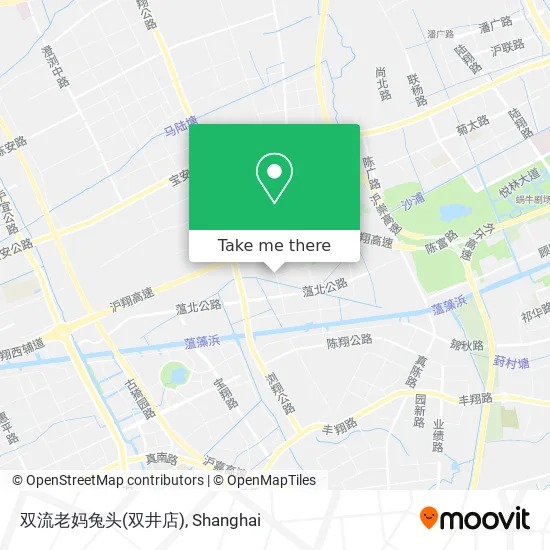 双流老妈兔头(双井店) map