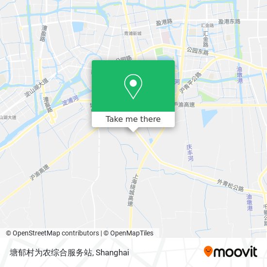 塘郁村为农综合服务站 map