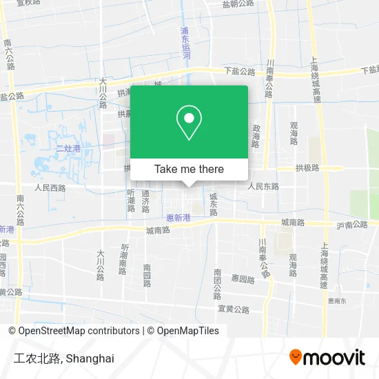 工农北路 map