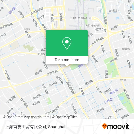 上海甫誉工贸有限公司 map