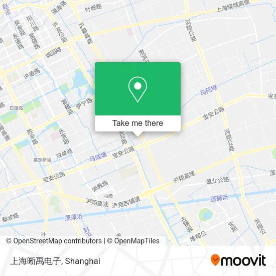 上海晰禹电子 map