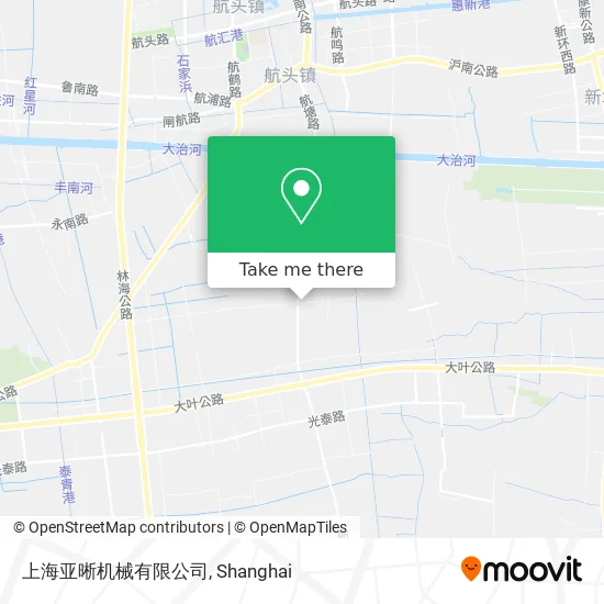 上海亚晰机械有限公司 map