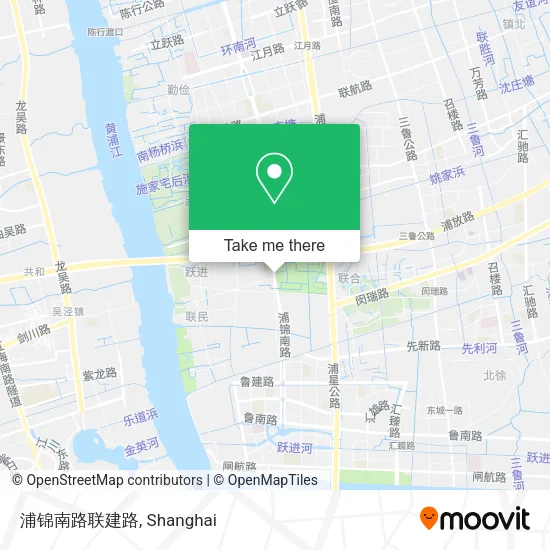 浦锦南路联建路 map