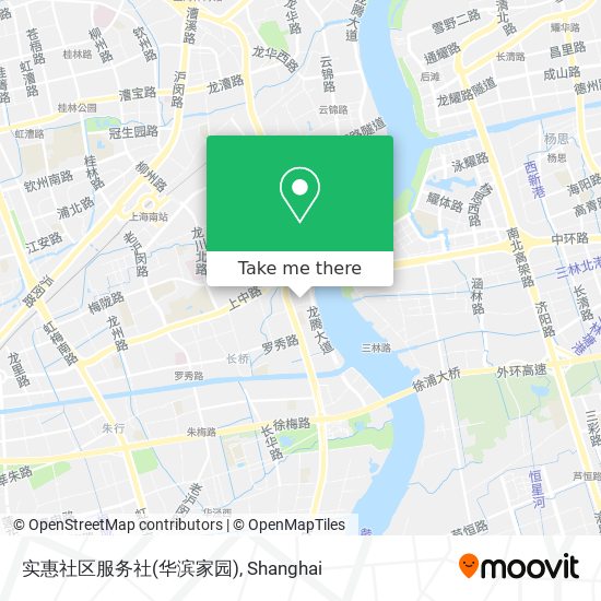 实惠社区服务社(华滨家园) map