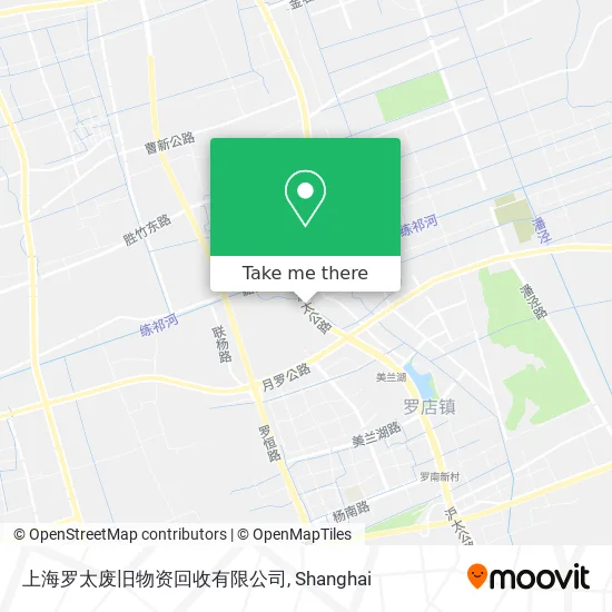 上海罗太废旧物资回收有限公司 map