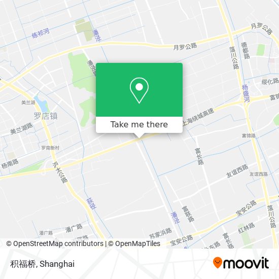 积福桥 map